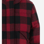 PIUMINO IN LANA A QUADRI CFWWOU2257FRUT5468 5321 WOOLRICH 