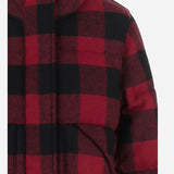 PIUMINO IN LANA A QUADRI CFWWOU2257FRUT5468 5321 WOOLRICH 