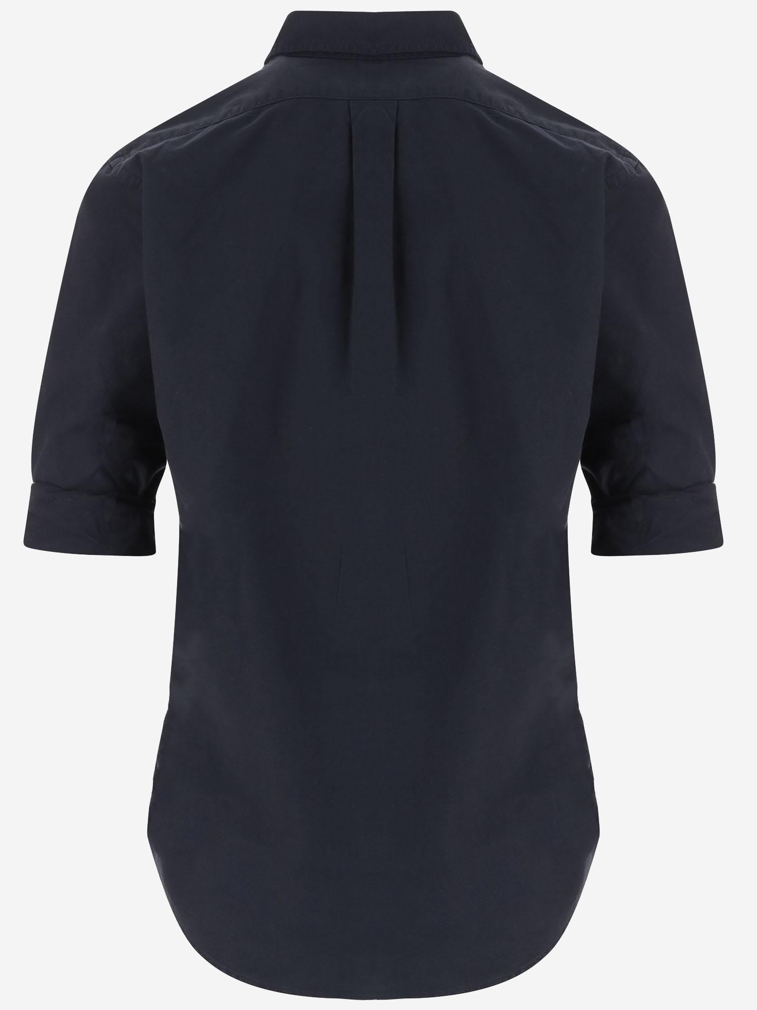 CAMICIA IN COTONE CON LOGO 710772290 002 POLO RALPH LAUREN 