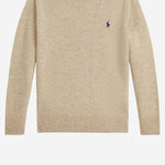 MAGLIA IN LANA CON LOGO 322951349 008 POLO RALPH LAUREN KIDS 