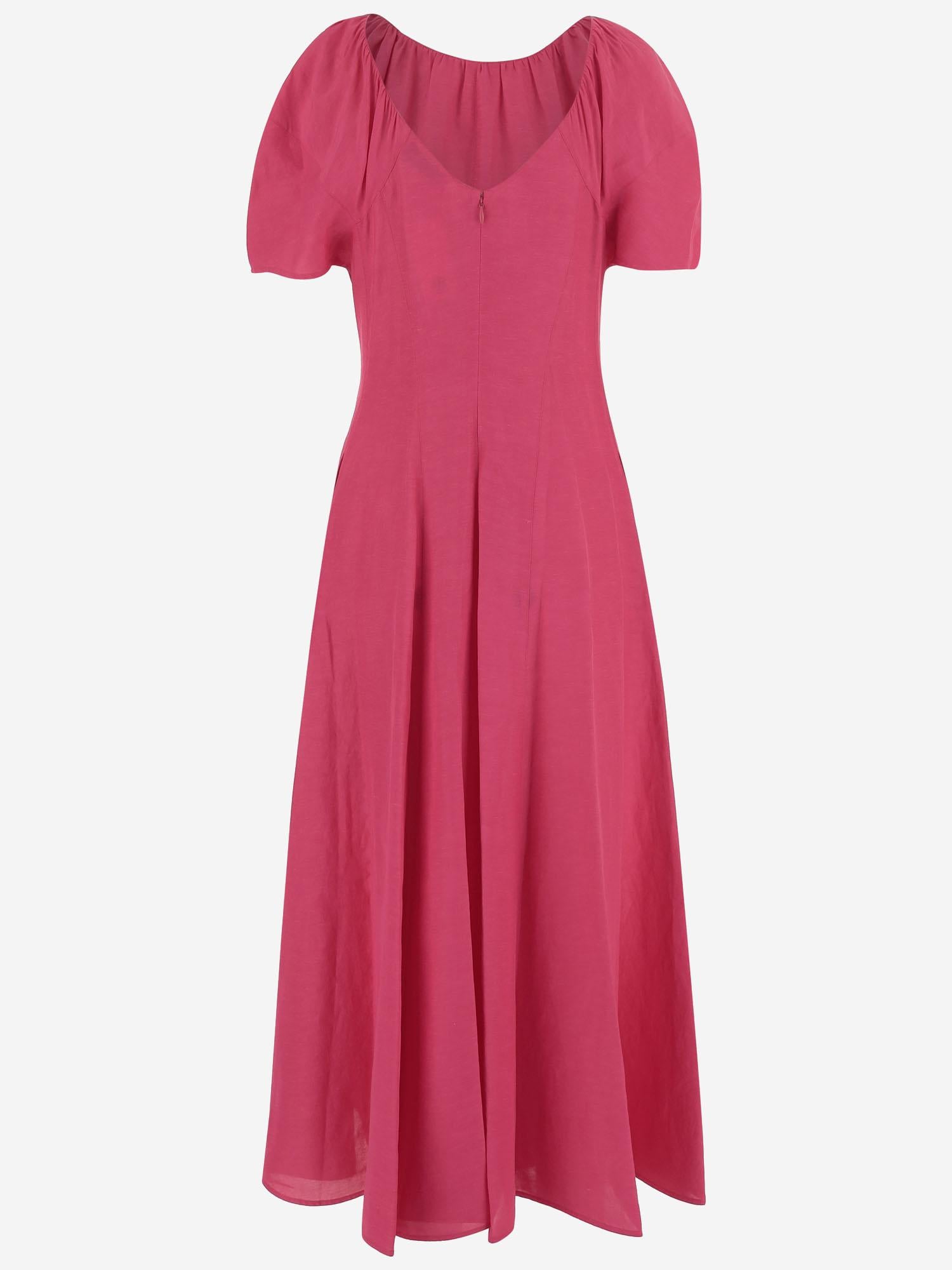 ABITO IN LINO E VISCOSA 170760 654* TORY BURCH 