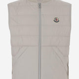 GILET CON LOGO IN NYLON 1A00068597X2 215 MONCLER ENFANTS 