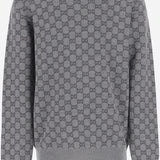 Maglione in jacquard di lana GG 834349 XKEZO1018 GUCCI KIDS 