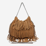 Borsa Mini Fleming Hobo in pelle scamosciata 175180 200 TORY BURCH 