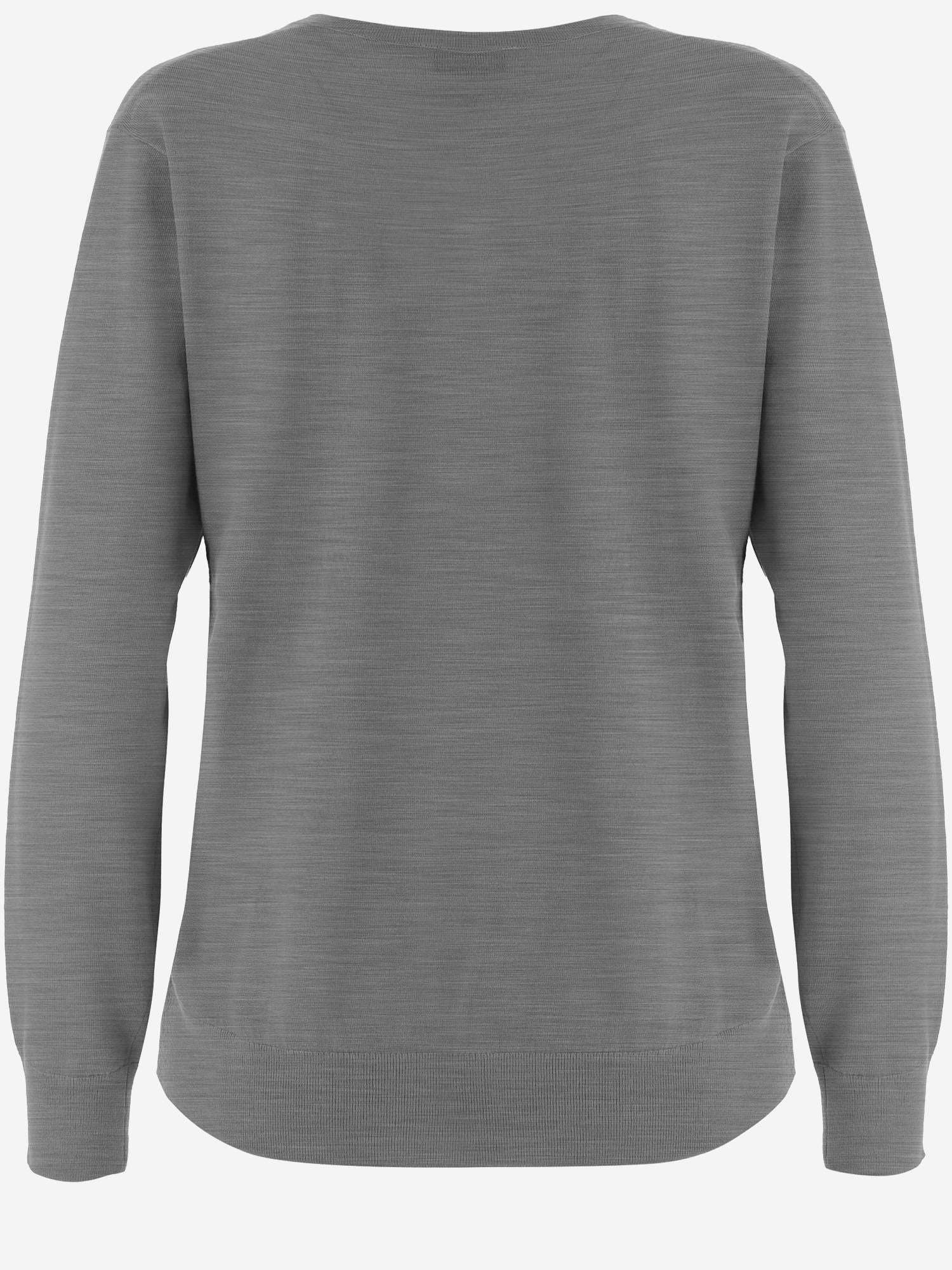 MAGLIA IN LANA CON DECORAZIONE SULLO SCOLLO 011204 3700802 DRIES VAN NOTEN 
