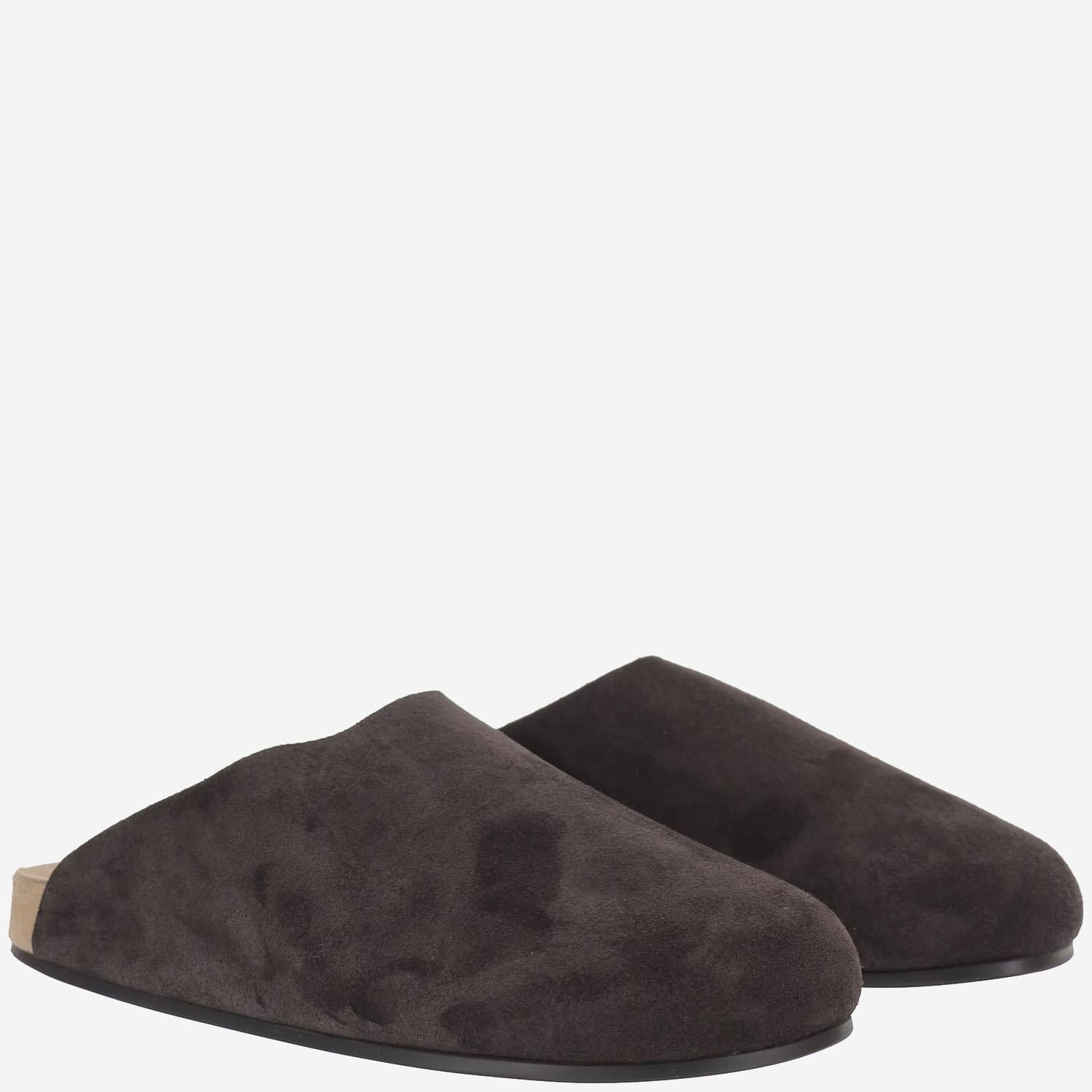 MULES HUDSON IN SUEDE F1840L302 COF THE ROW 