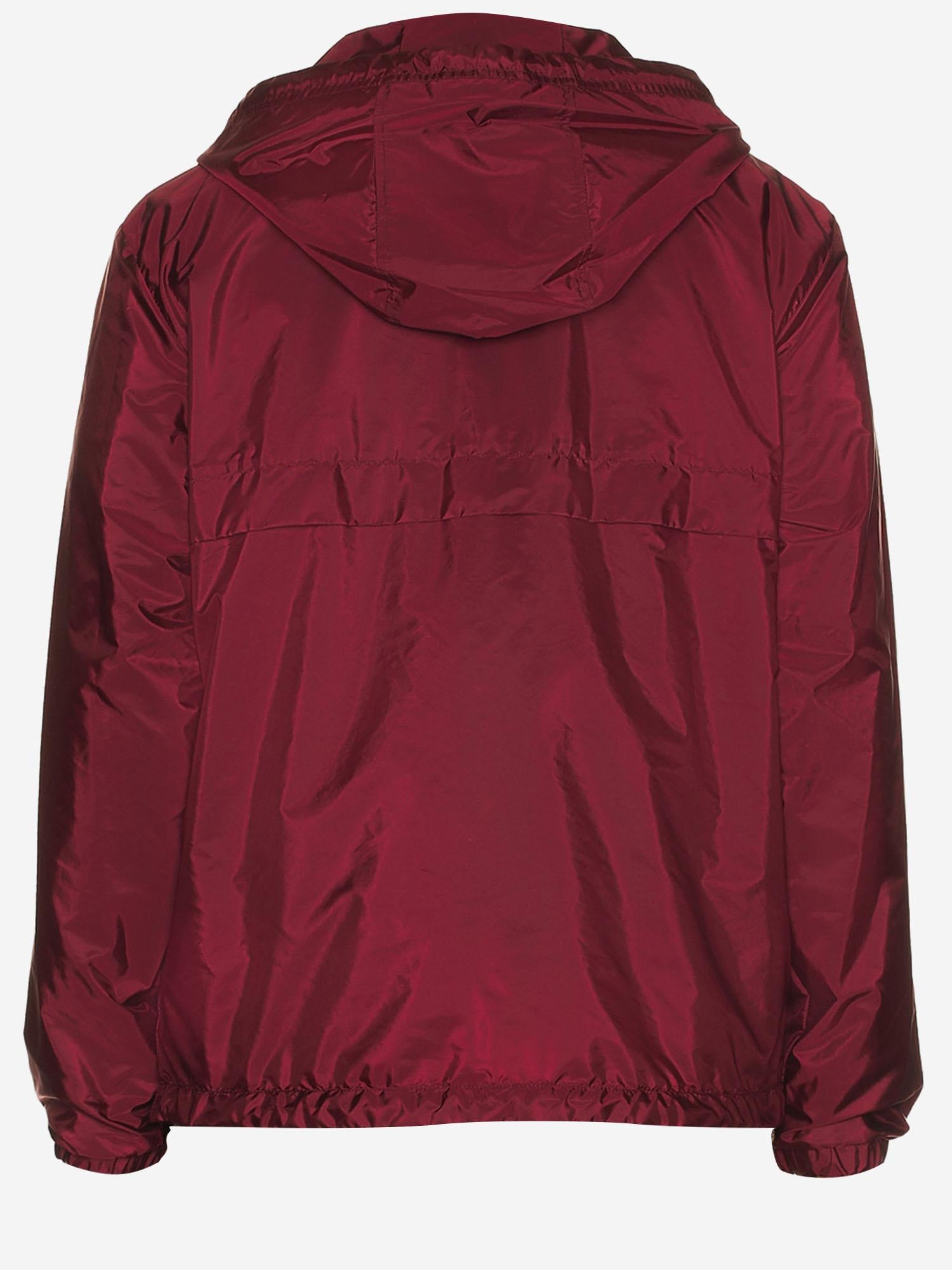 GIACCA IN TESSUTO TECNICO CON LOGO 1A00112 539ZD468 MONCLER 