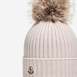 BERRETTO IN LANA CON PON PON 3B00007A9327 037 MONCLER ENFANTS 