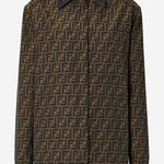 GIACCA FF IN CANVAS FJ7564 A5W3F118W FENDI 