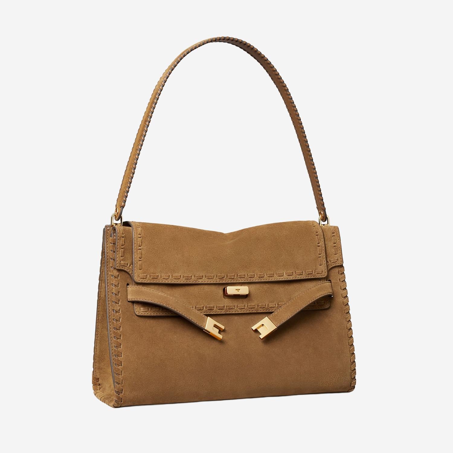 BORSA GRANDE IN CAMOSCIO LEE RADZIWILL 174353 200 TORY BURCH 