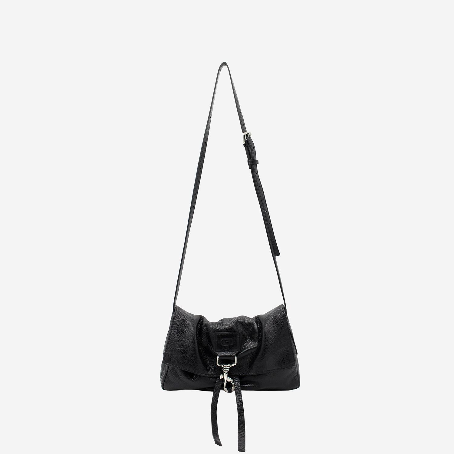 BORSA LA BISACCIA MINI IN NAPPA MARTELLATA LABISACCIAMINISOUFFLE 002SL RADICA STUDIO 