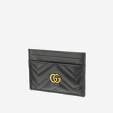 PORTA CARTE IN PELLE GG MARMONT 443127 DTD1T1000 GUCCI 