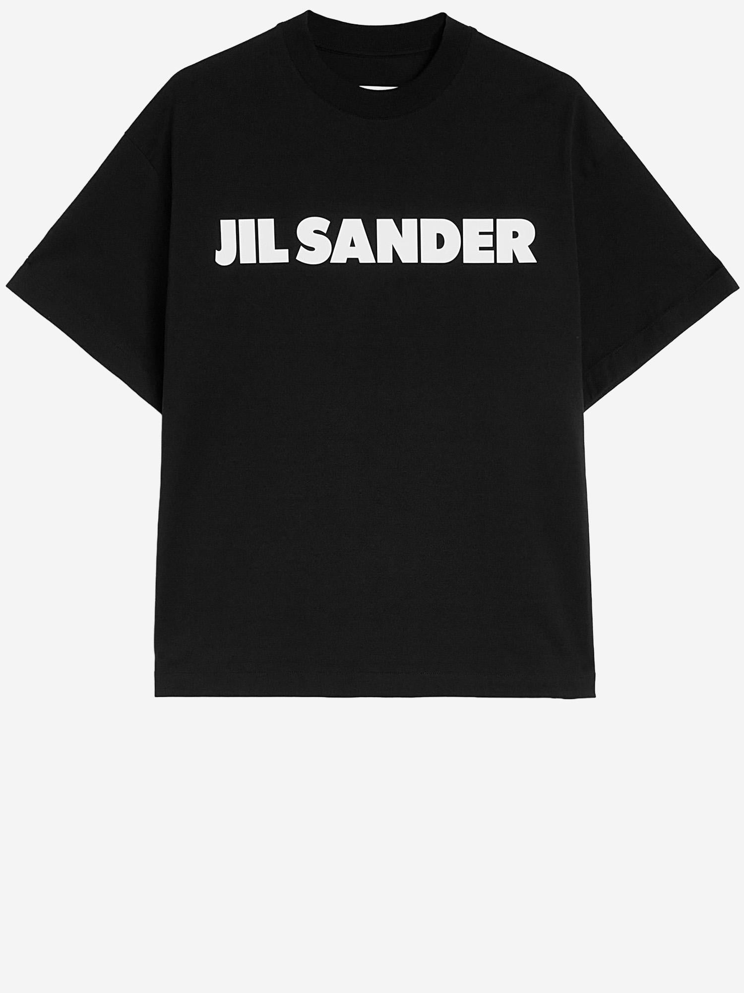 T-SHIRT IN COTONE CON LOGO J02GC0140 J20349001 JIL SANDER 