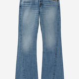 JEANS TWISTED MID RISE BOOTCUT COTONE 13803WTWMRBTA THUNDERSTRUCK RE/DONE 
