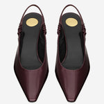 DÉCOLLETÉ ANNE-MARIE IN PELLE 841183 AAEHI6629 SAINT LAURENT 