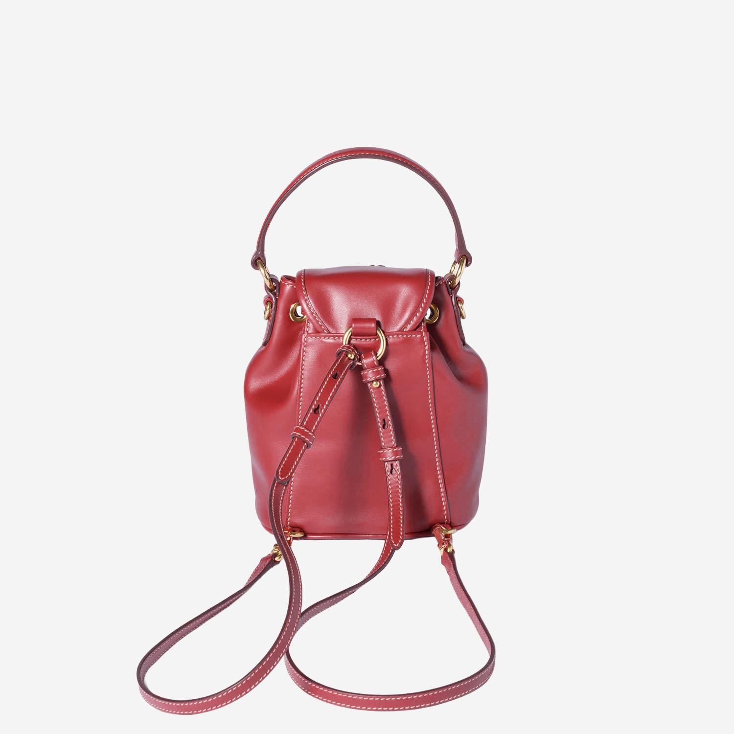 ZAINO IN PELLE CON LOGO 5BZ045 2CRWF0011 MIU MIU 