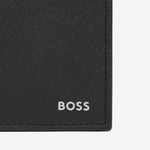 Portafoglio in pelle con logo 50536727 001 HUGO BOSS 