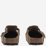 MULES BOSTON IN SUEDE 1030861 DARKTEA BIRKENSTOCK 
