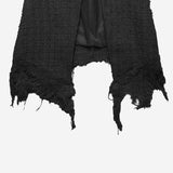 GONNA IN MISTO COTONE CON ORLO SFRANGIATO MAT02SK102 1 MATIERES FECALES 