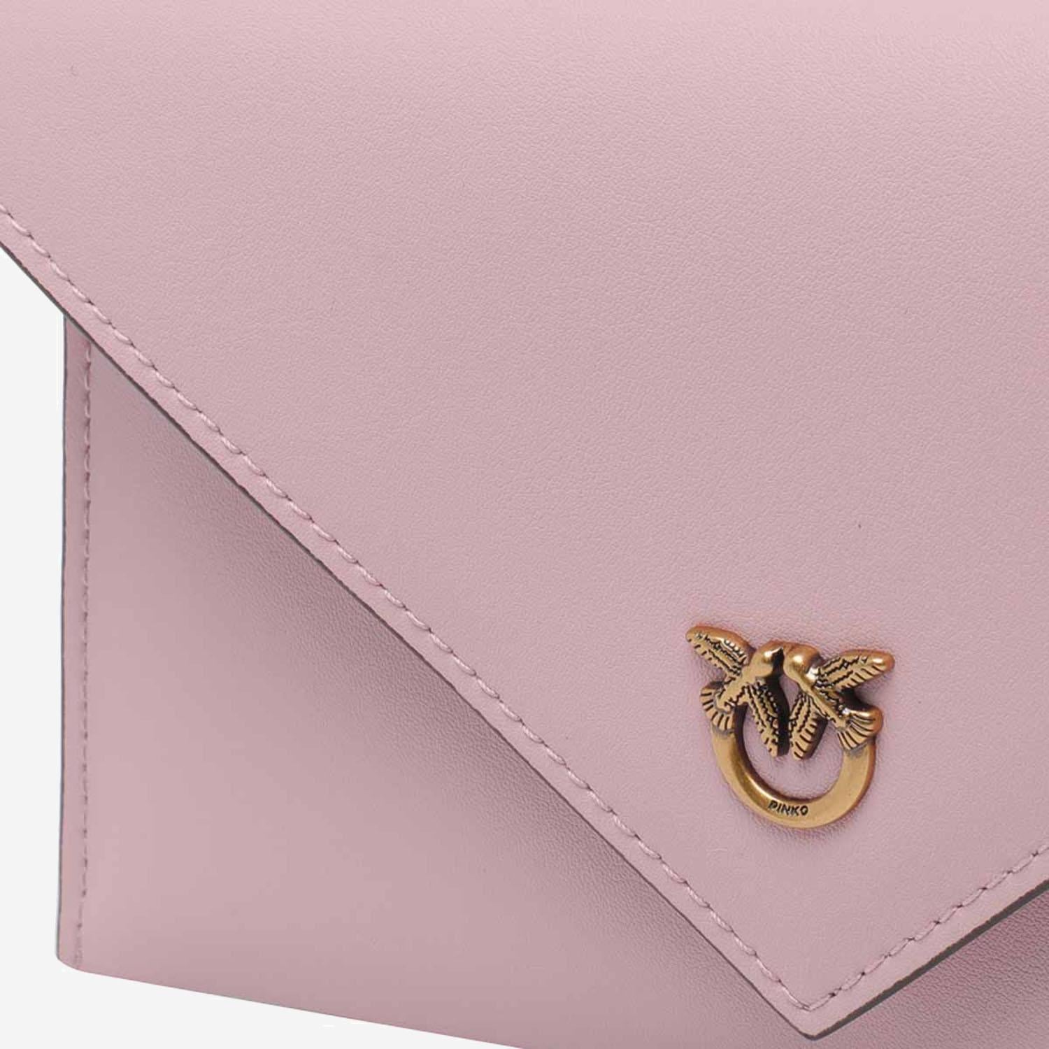 BORSA A BUSTINA PICCOLA CON LOGO 105347 A0F1P26Q PINKO 