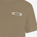 T-SHIRT IN COTONE CON LOGO TSM00133AJ00226 180 JACQUEMUS 