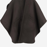 CAPPA IN LANA E CASHMERE CON TASCHINI A FILETTO C008 DFWCMARRON NICCOLO PASQUALETTI 