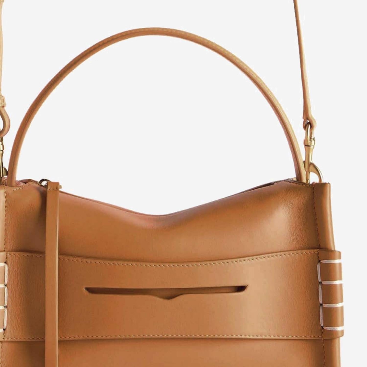 BORSA LOAFER IN PELLE CON LOGO HB0716 LA0383640 JW ANDERSON 