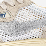 SNEAKERS WINDSPIN LOW WSLWKD03 KNITSUELEAWHTSILV AUTRY 