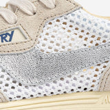 SNEAKERS WINDSPIN LOW WSLWKD03 KNITSUELEAWHTSILV AUTRY 