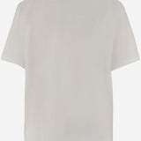 T-SHIRT IN COTONE AUTRY X MAISON KITSUNE TSPXMK2W WHITE AUTRY 