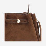 ROMY SUEDE BUCKET BAG 174221 200 TORY BURCH 