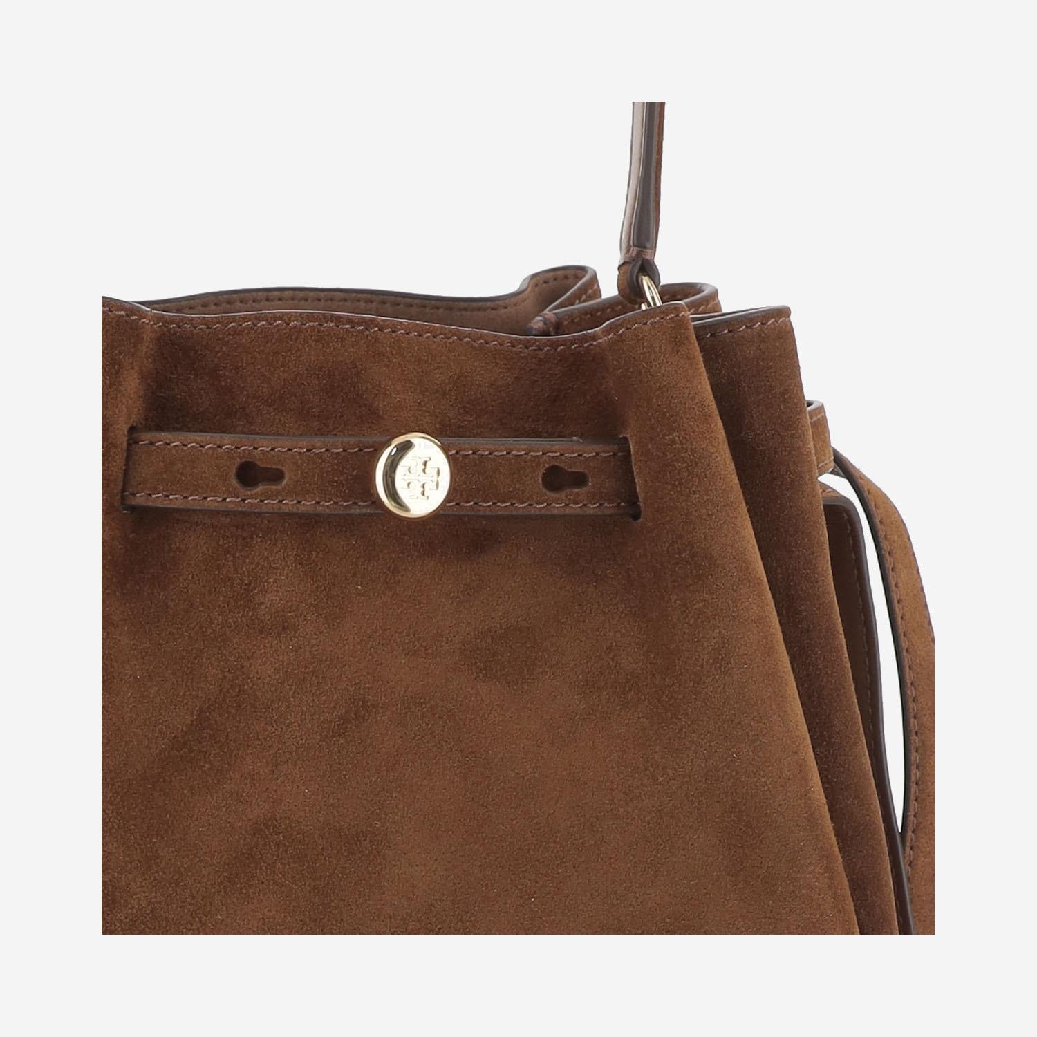 ROMY SUEDE BUCKET BAG 174221 200 TORY BURCH 