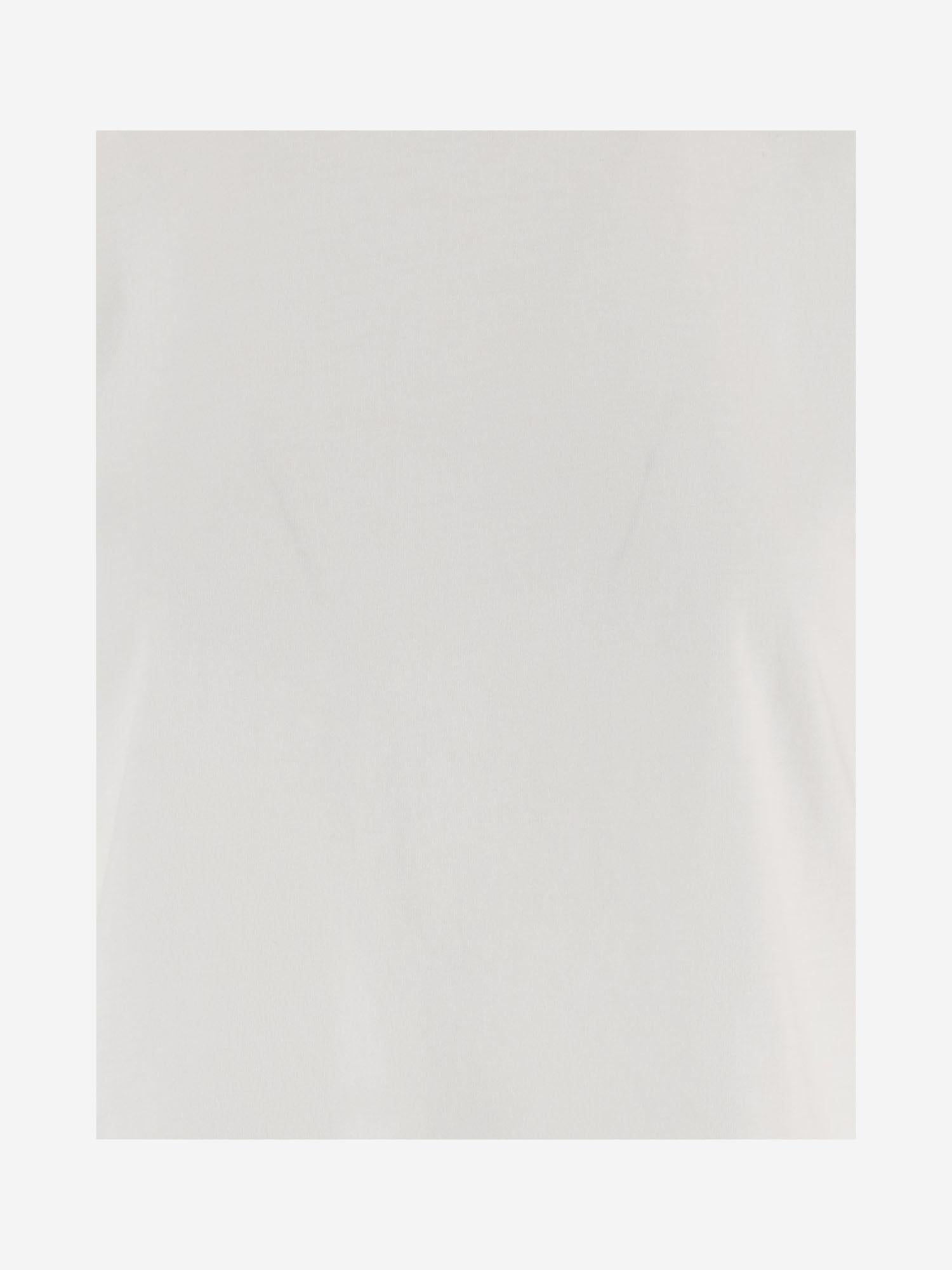 T-SHIRT IN COTONE CON LOGO POSTERIORE TSW00578AJ00029 1NV JACQUEMUS 