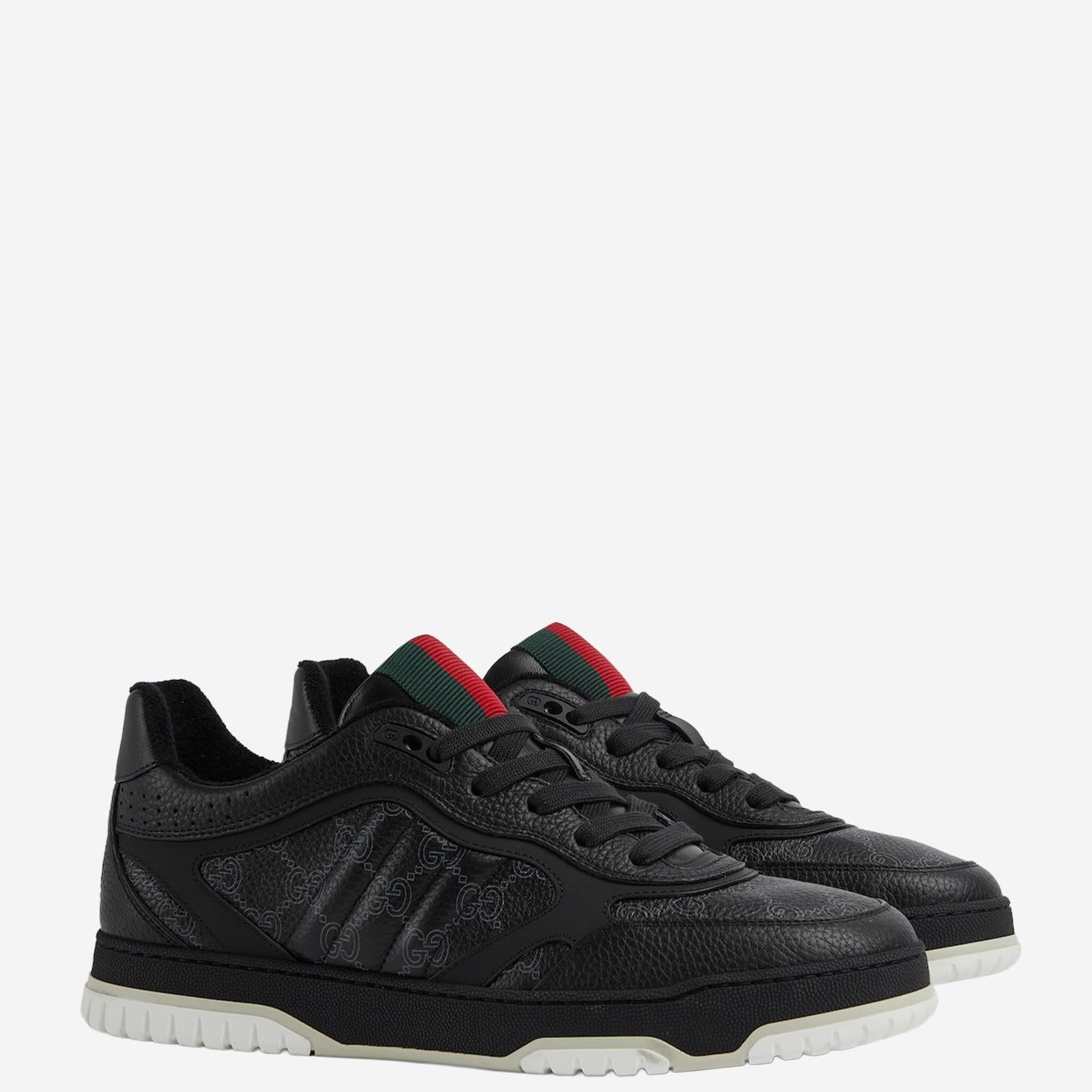 SNEAKERS RE-WEB IN PELLE 857853 AAFOO1082 GUCCI 