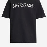 T-SHIRT BACKSTAGE IN COTONE CON LOGO B0030556 FA528P574 44 LABEL GROUP 