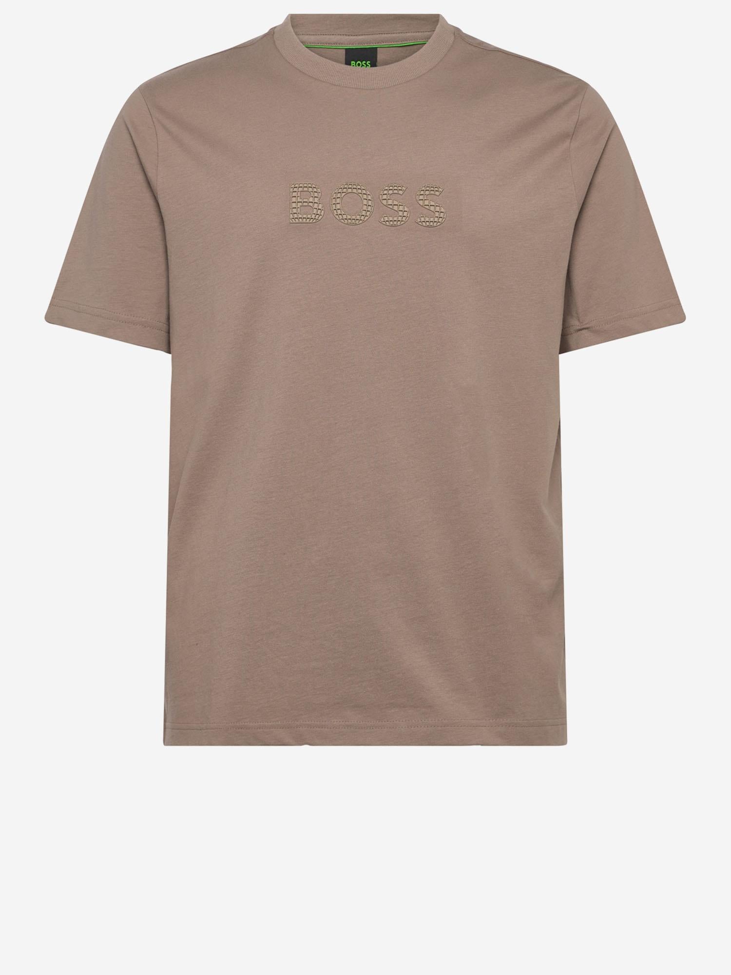 T-SHIRT IN COTONE CON LOGO 50559361 334 HUGO BOSS 