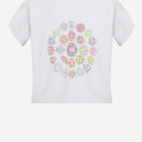 T-SHIRT IN COTONE CON LOGO 850263 TTVH69012 BALENCIAGA 