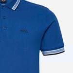 Polo in piqué di cotone con logo 50469055 429 HUGO BOSS 