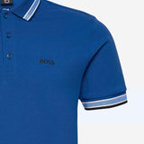 Polo in piqué di cotone con logo 50469055 429 HUGO BOSS 