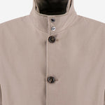 GIUBBOTTO BERNIE IN MISTO TECNICO CON CHIUSURA DOPPIA MOUBO100225 U0261 MOORER 