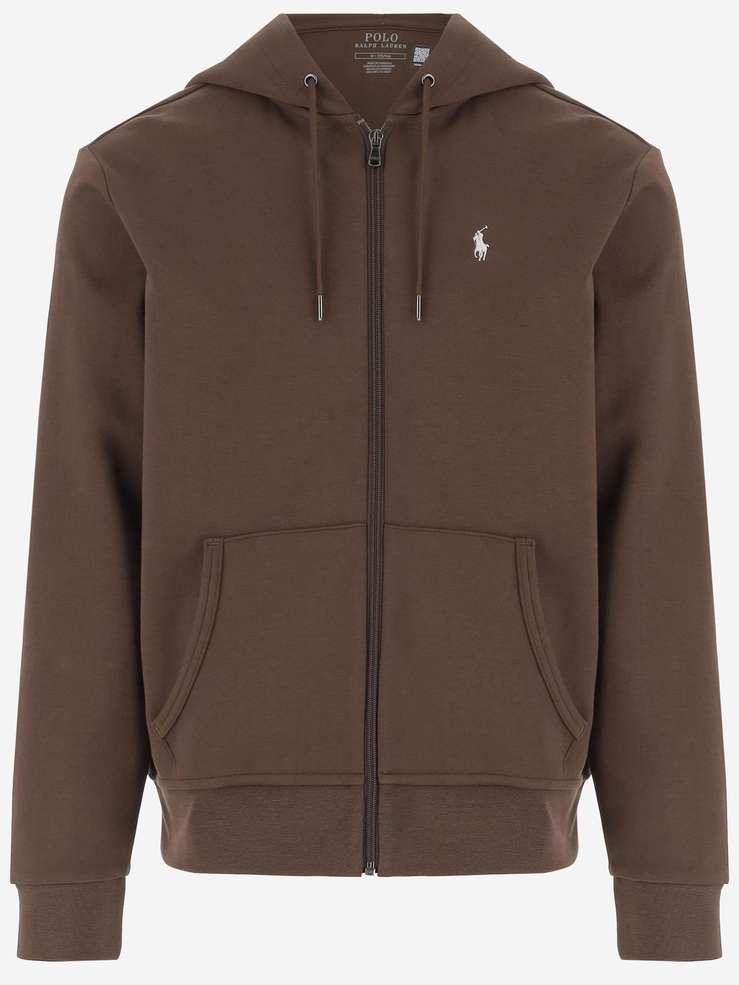 FELPA IN MISTO COTONE CON LOGO 710881517 096 POLO RALPH LAUREN 