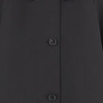 CAPPOTTO EMA IN SETA 8015W4263 BLK THE ROW 