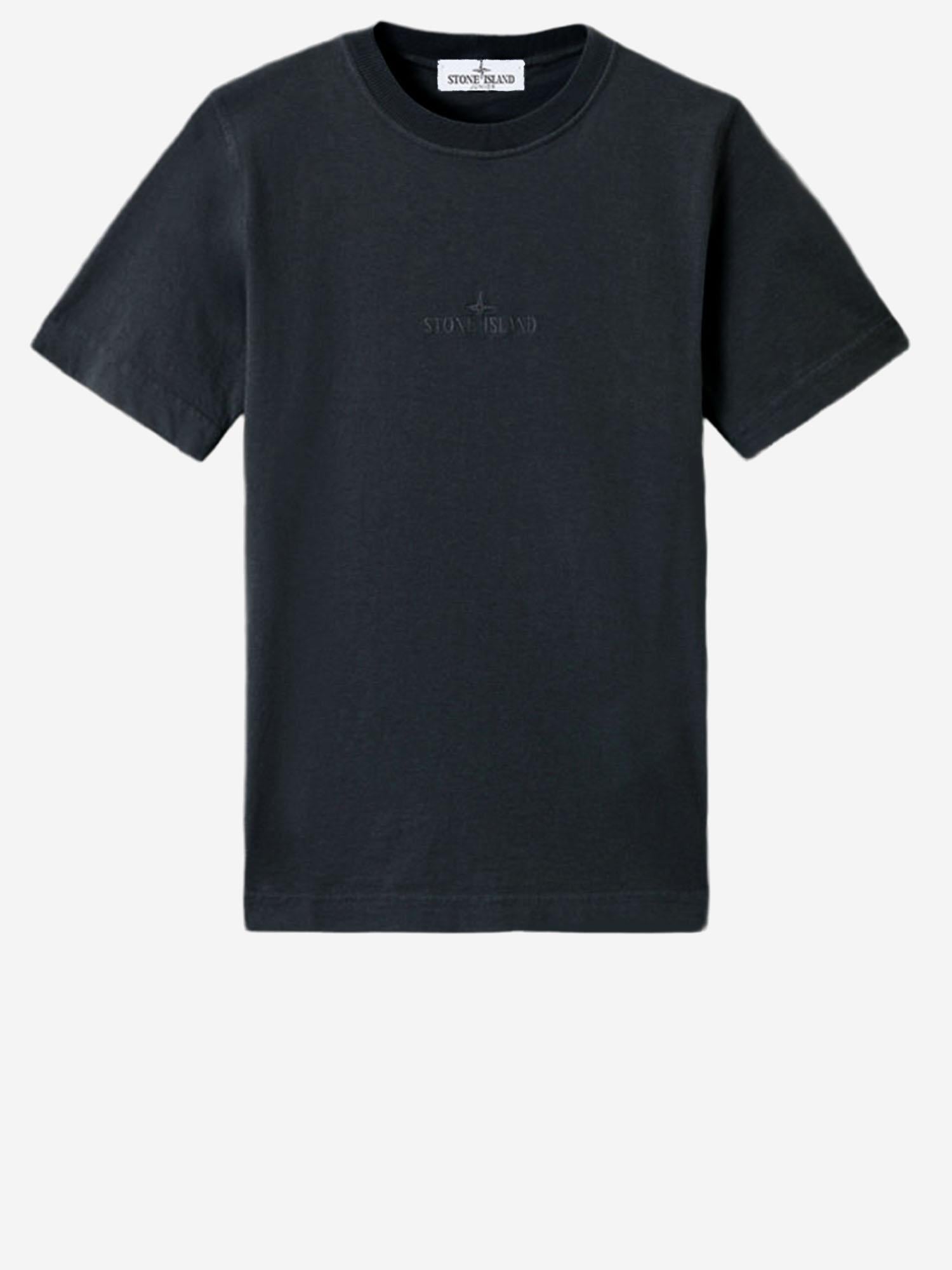 T-SHIRT IN COTONE CON LOGO 2100007 S0050V0029 STONE ISLAND KIDS 