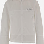 GIACCA IN NYLON CON LOGO WBPX012W NYLONWHITE AUTRY 