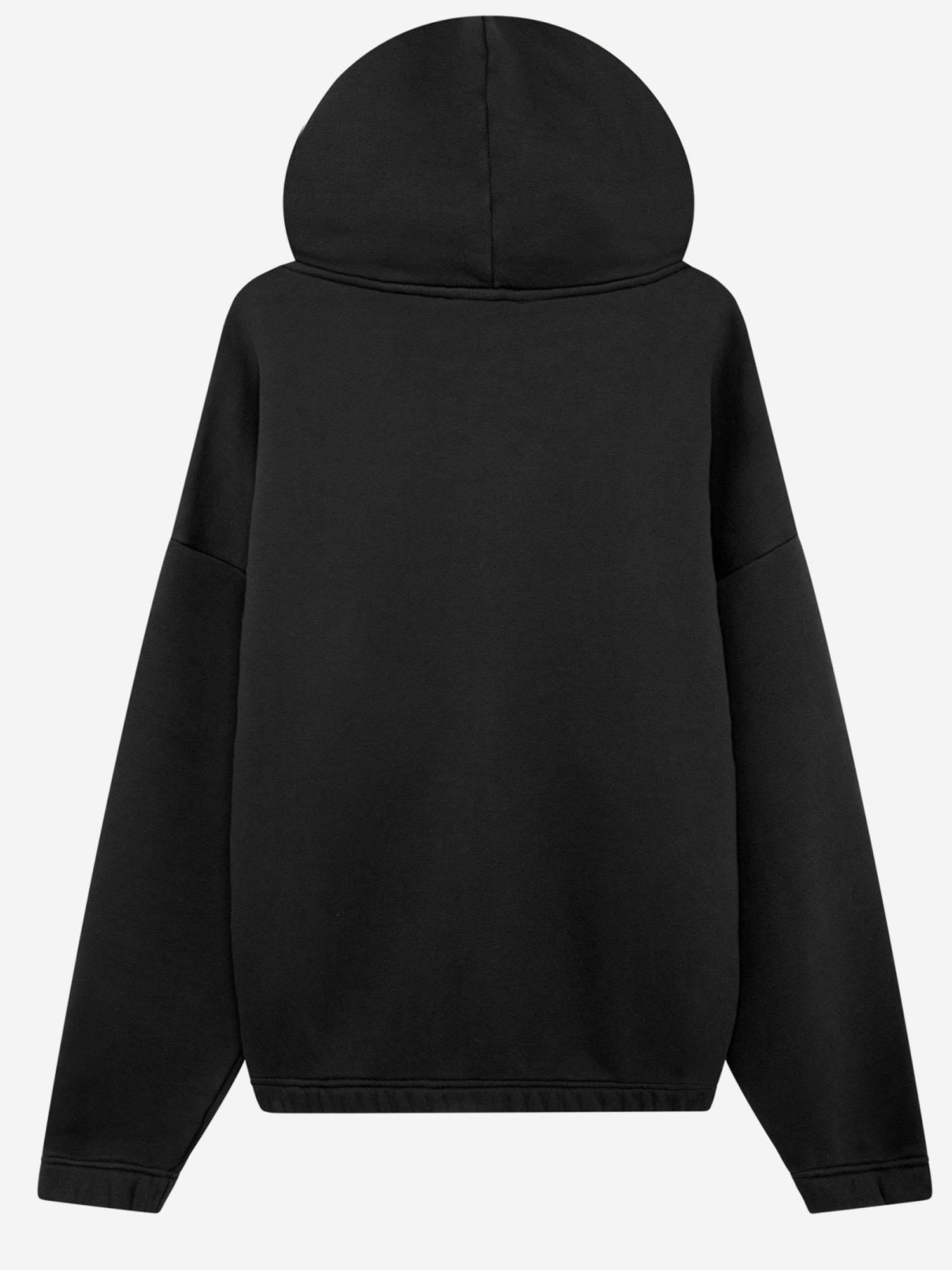 FELPA IN COTONE CON LOGO HIPX032K JERSEYBLACK AUTRY 