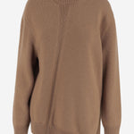 MAGLIONE ASIMMETRICO IN MISTO LANA J02GP0235 J14798226 JIL SANDER 