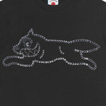 T-SHIRT IN COTONE CON LOGO IC26178 BLACK ICECREAM 