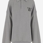 FELPA IN COTONE CON LOGO WDTS324739U MG WE11 DONE 