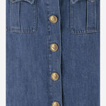 GONNA IN MISTO COTONE CON BALZA 6B3DD18L94C 558 VALENTINO 