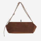 BORSA SOPHIA IN PELLE SCAMOSCIATA SOPHIA KISSING IN THESTREET BENEDETTA BRUZZICHES 